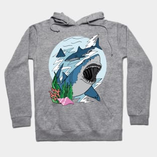 Shark For Boys Gifts Hoodie
